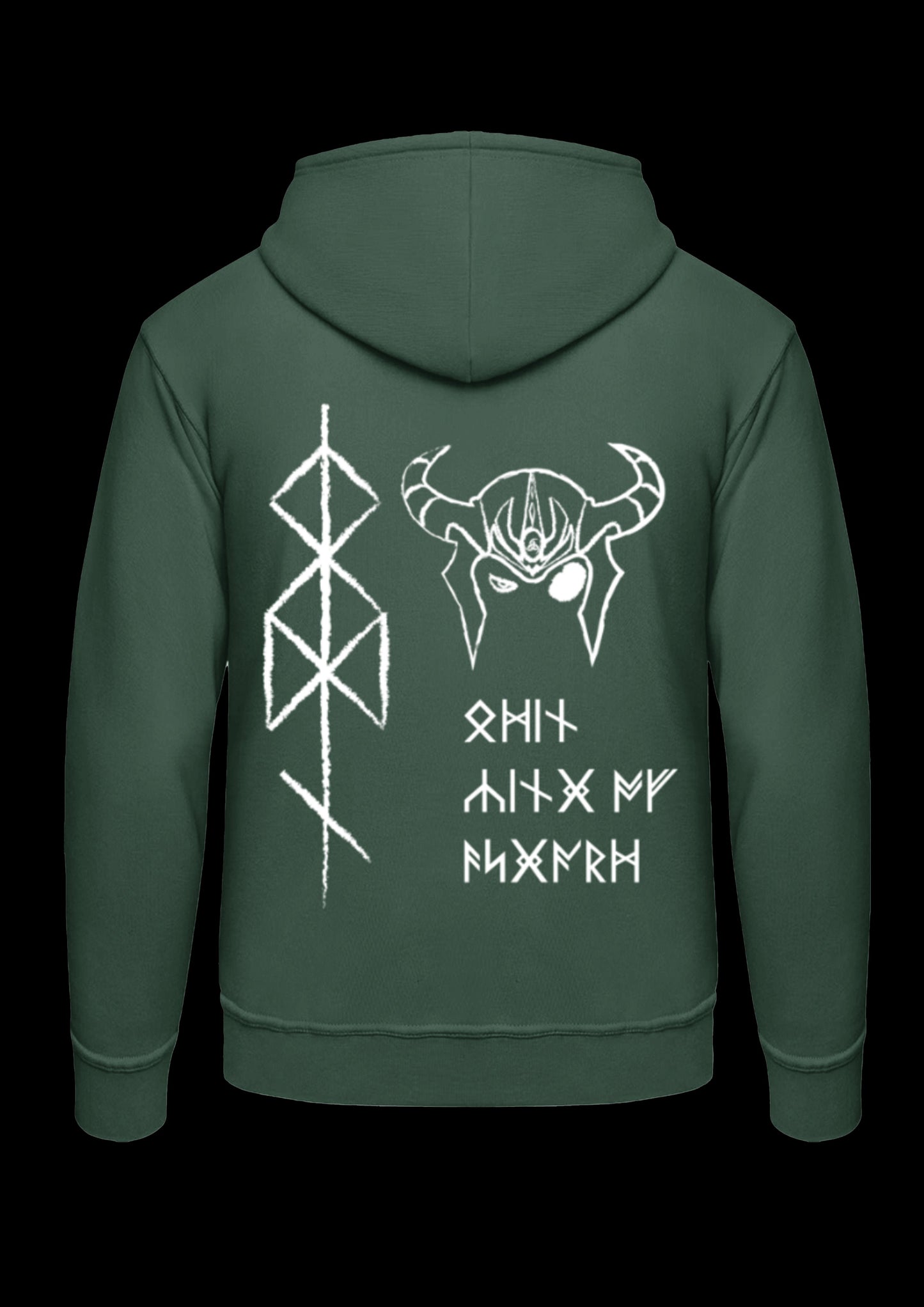 Hoodie | Odins Helmet | Wit design