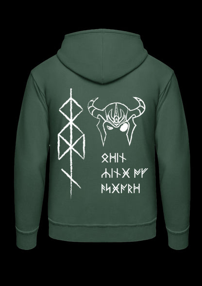 Hoodie | Odins Helmet | Wit design