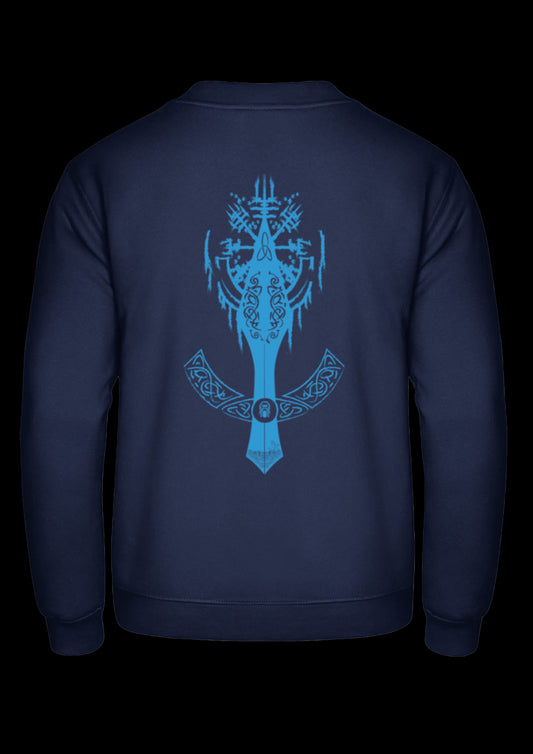 Sweater | Odins Eye | Blauw design