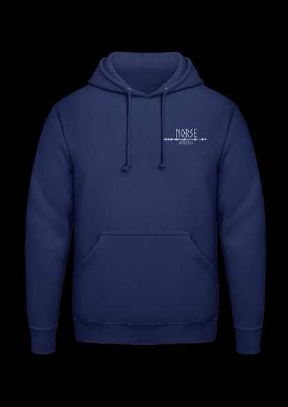 Hoodie | Odins Raven | Blauw design