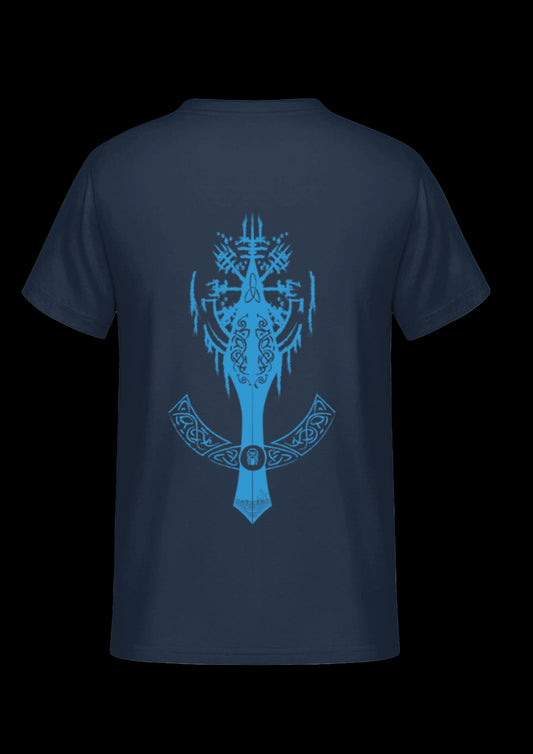 T-shirt | Odins Eye | Blauw design