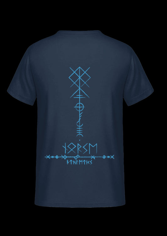 T-shirt | Odins Spear | Blauw design