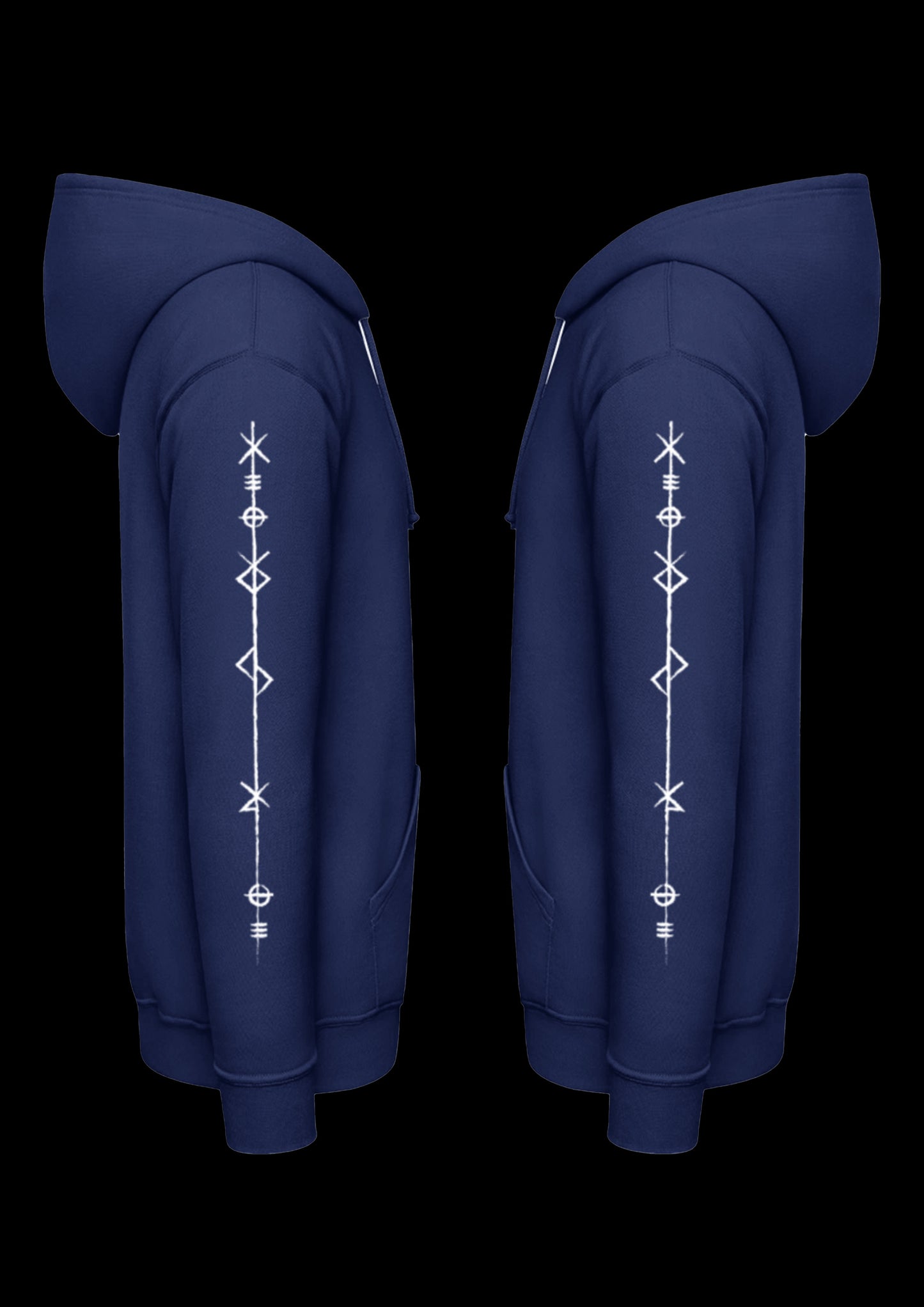 Hoodie | Odins Spear | Wit design