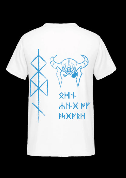 T-shirt | Odins Helmet | Blauw design