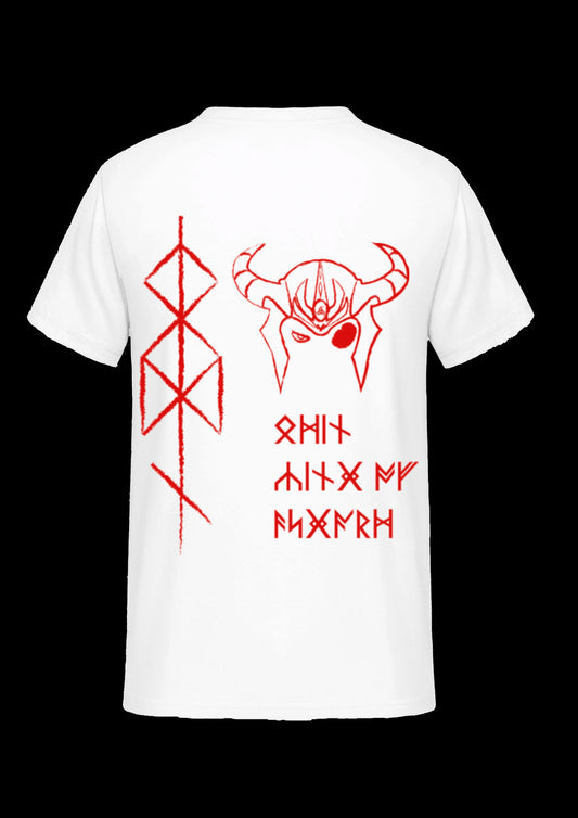 T-shirt | Odins Helmet | Rood design