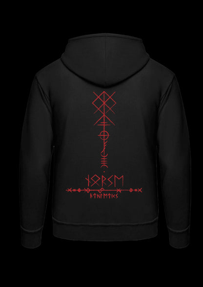 Hoodie | Odins Spear | Rood design