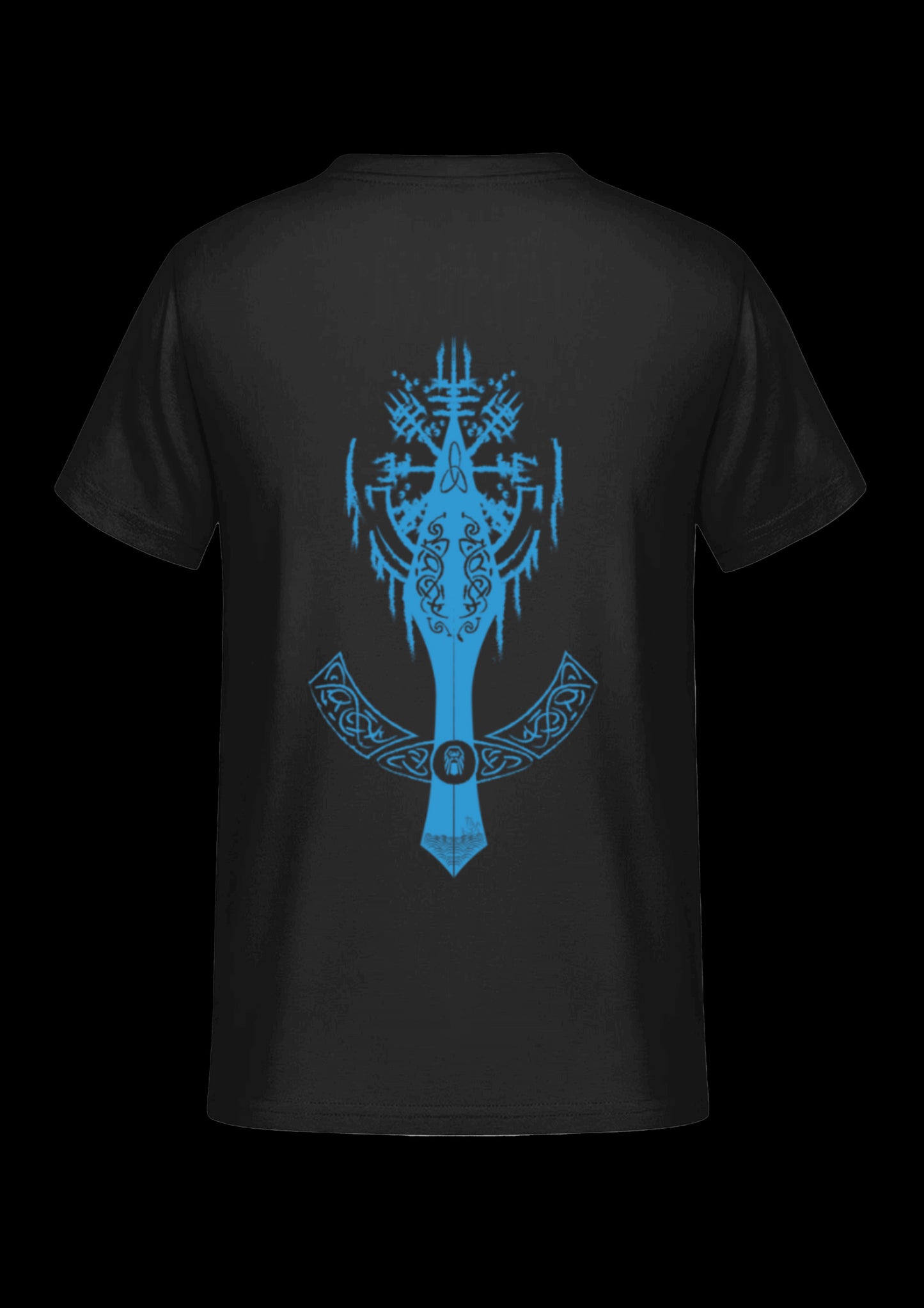 T-shirt | Odins Eye | Blauw design