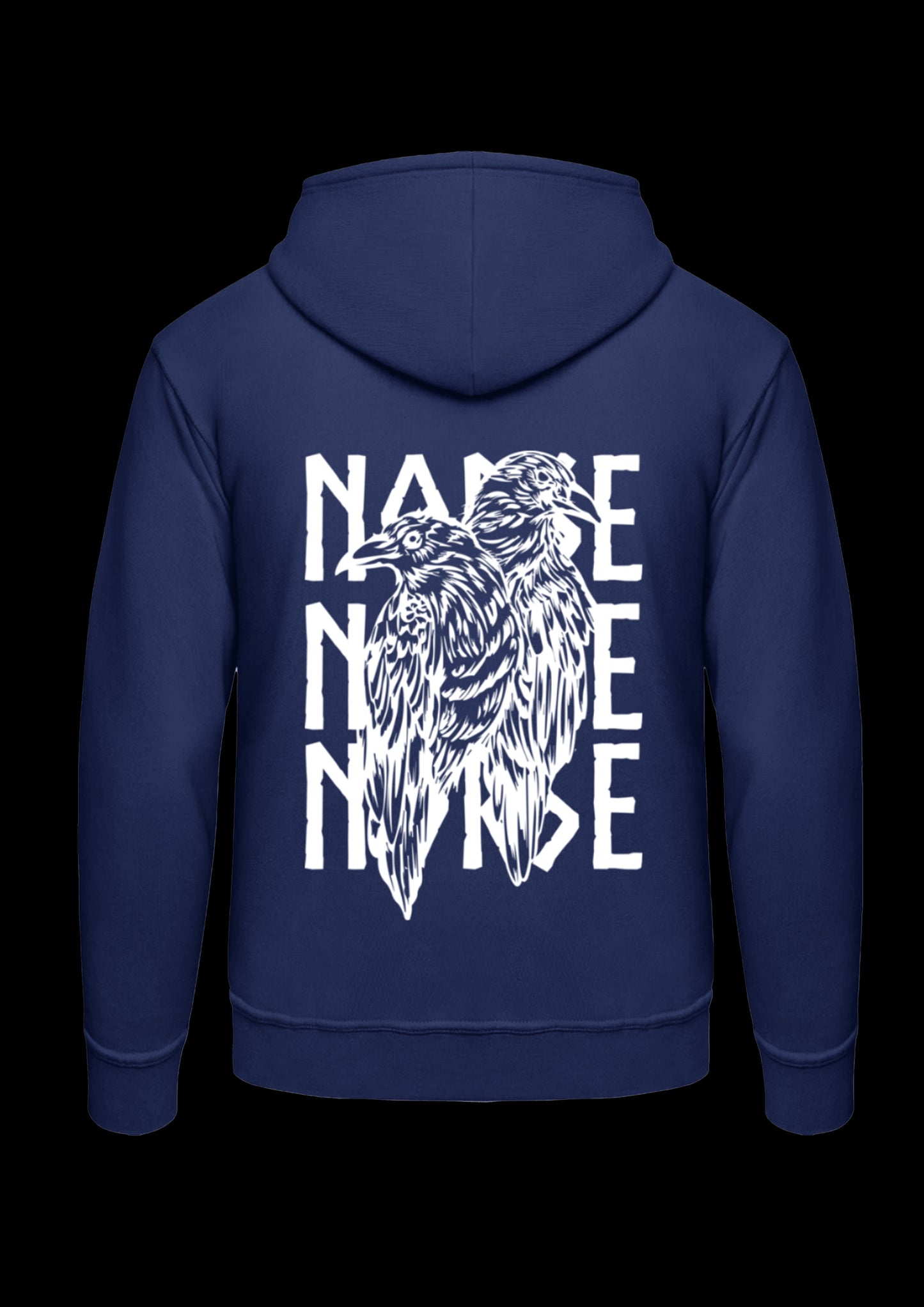 Hoodie | Odins Raven | Wit design