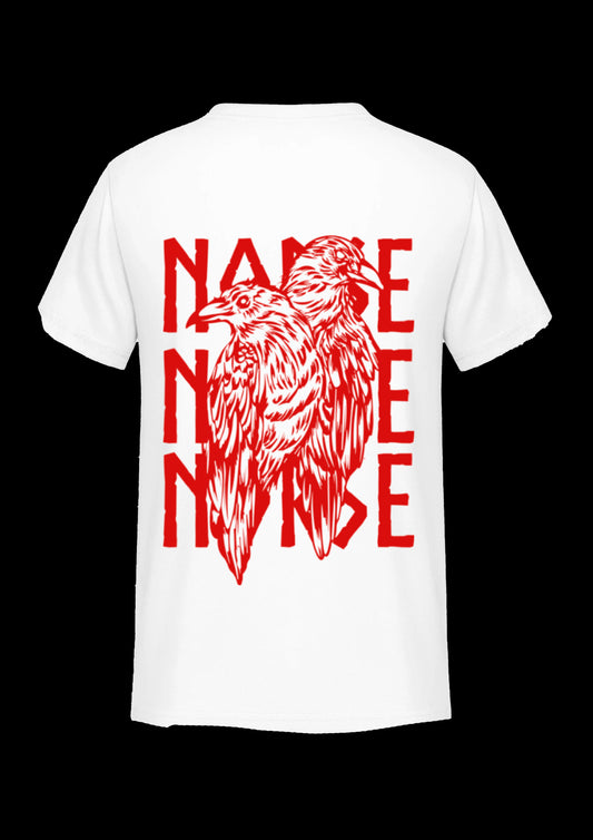 T-shirt | Odins Raven | Rood design
