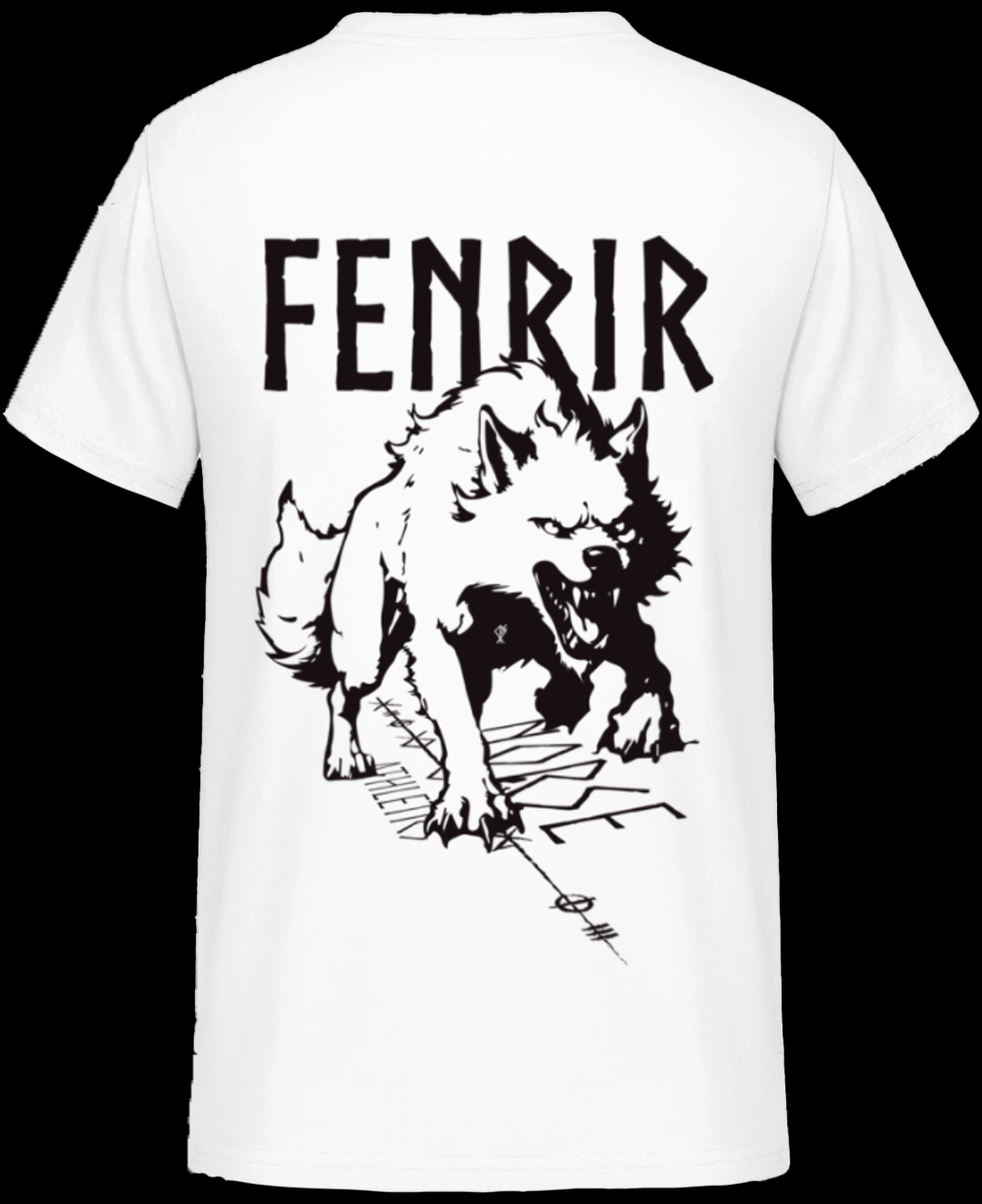 T-shirt | FENRIR | Zwart Design Design