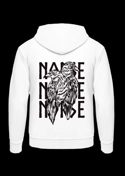 Hoodie | Odins Raven | Zwart design