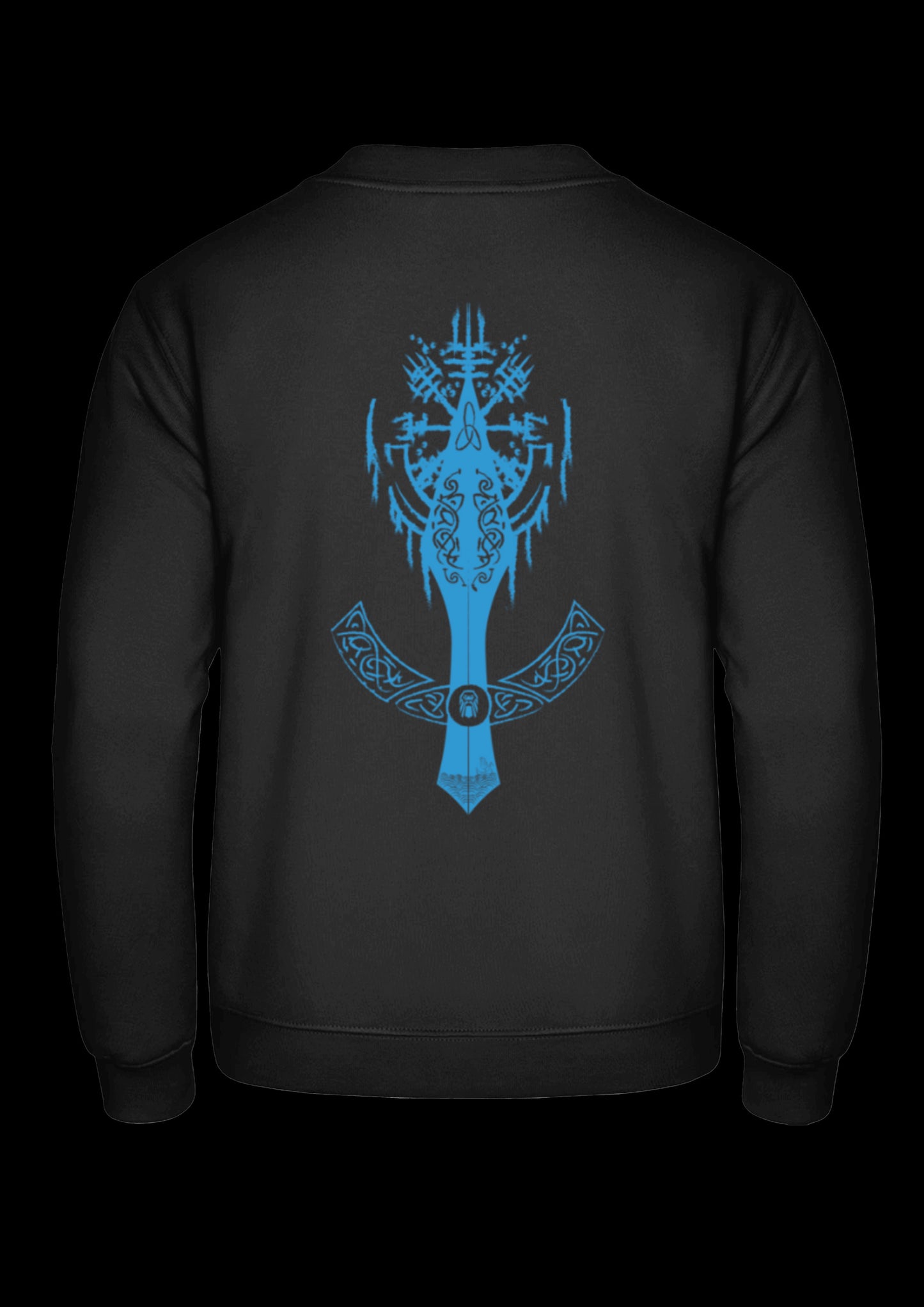 Sweater | Odins Eye | Blauw design